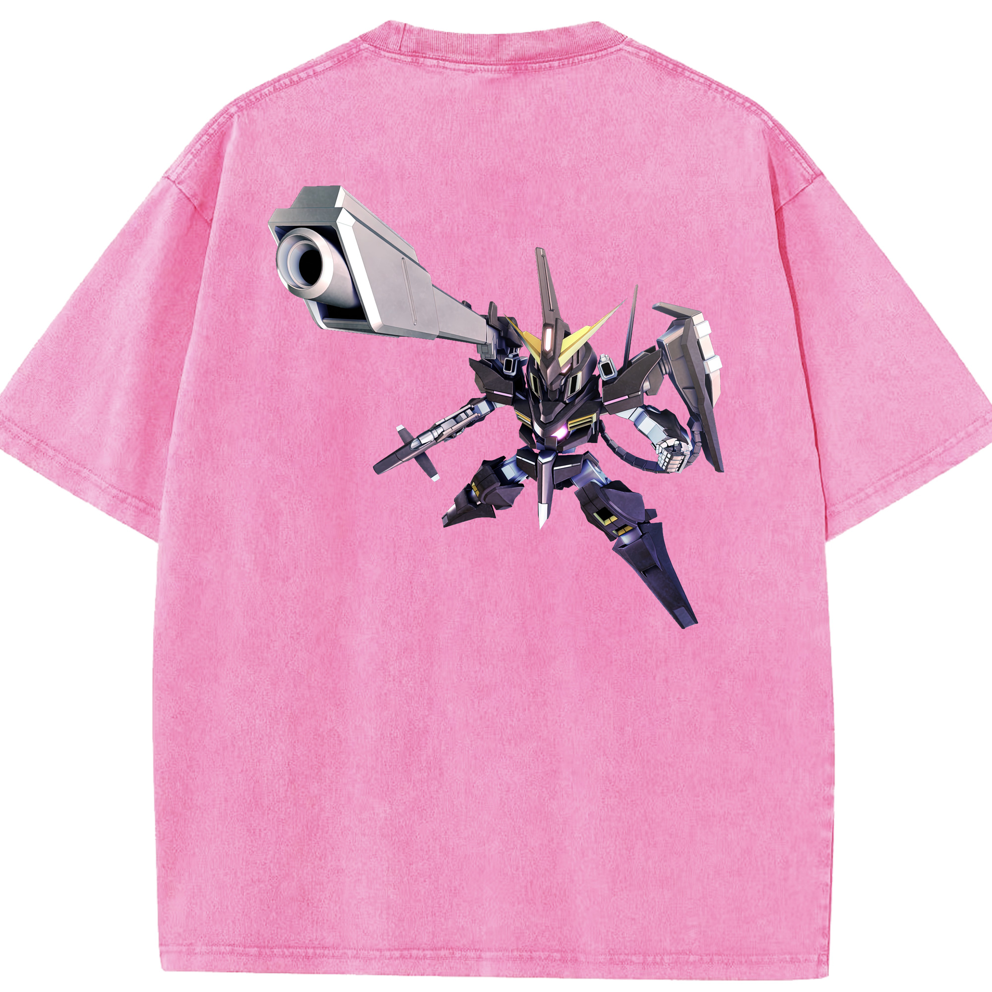 （画像用） 機動戦士ガンダム Mobile Suit Gundam 綿100% ヴィンテージ風 半袖Tシャツ（背面プリント）